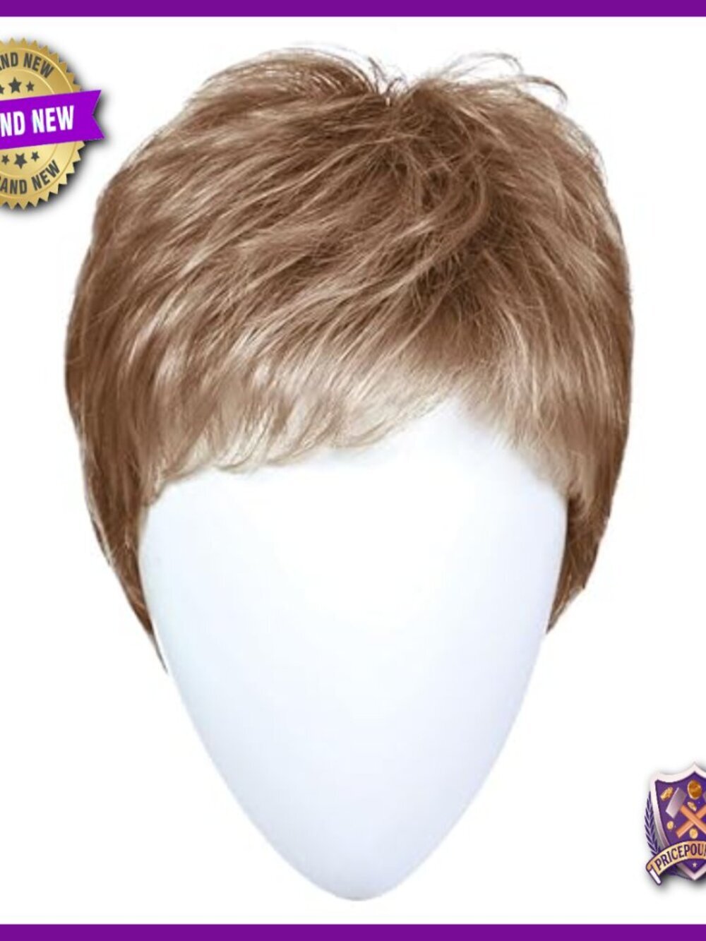 Ultra-Petite Synthetic Wig, Pixie Boy Cut, Heat Resistant, Lightweight